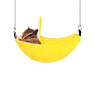 Banana Hamster Cama Casa Hammock Acessórios