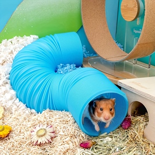 Túnel De 1 Peça Para Aliviar O Tédio , Auto-Oi Telescópico Canal De Hamster , Brinquedo Interativo Brinquedos Porcos Da Guiné