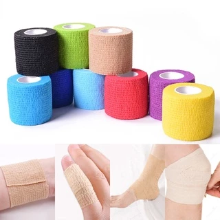 Seis Pares De Bandagens Elásticas Não Tecidas Autoadesivas Comprimidas Para Esportes Ao Ar Livre , Adequadas Musculares