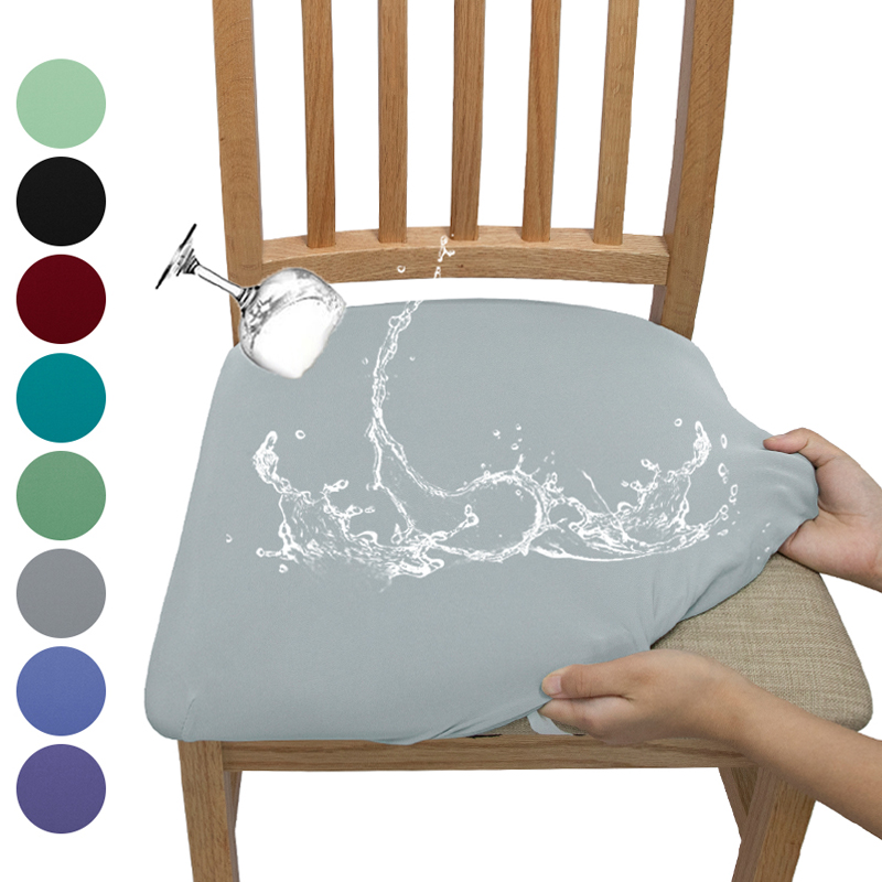 1 Peça De Tecido Impermeável Coberturas De Cadeira De Jantar , Cobertura Alongada Para Sala De Casamento Banquete De Escritório Decoração Da Casa