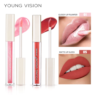 6 Cores Batom de Veludo Brilho Labial Brilho Labial Não Fácil de Colar Copo Brilho Labial Brilho Labial Líquido