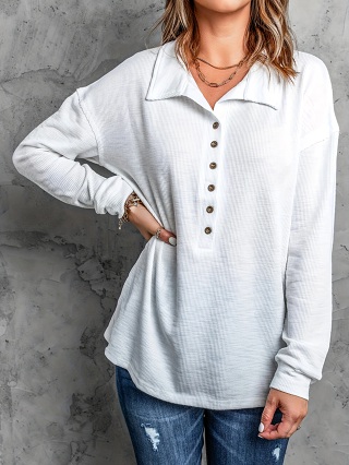 2023 Autumn Winter Cross-Border AliExpress Amazonas Mulheres de Pescoço Redondo Europeu Americano Camiseta de manga comprida