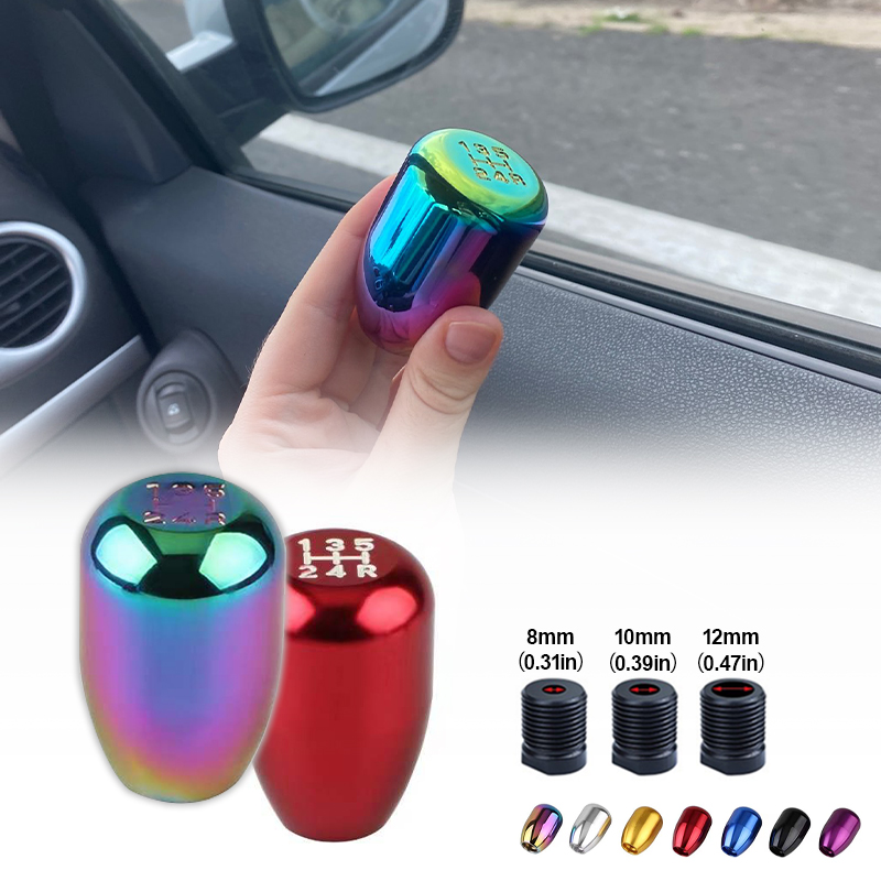 Universal Racing 5 Speed Car Carro De Corrida Botão De Mudança De Marcha Para Transmissão Manual Alavanca Automática Em Liga De Alumínio