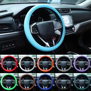 Capa De Silicone Para Volante De Carro, Verão, Universal, Elástica, Textura Macia, Multicolorida, Decoração Automá