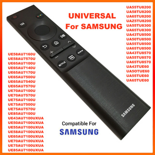 Controle Remoto Original BN59-01358D Para TV LCD Inteligente Samsung 2021 UA55AU AU7000 Série NETFLIX UE43AU7100U UE43AU7100UXUA UE43AU7140U UE43AU7160U UA55AU7002 UA55AU70