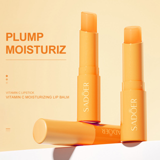 Batom Hidratante Vitamina C Protetor de Lábios Hidratante Bálsamo Labial Hidratante