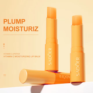 Batom Hidratante Vitamina C Protetor de Lábios Hidratante Bálsamo Labial Hidratante