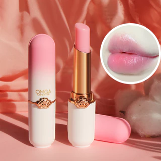 Bálsamo labial que muda de cor, batom gelatinoso hidratante à prova d
