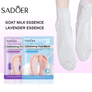 Máscara Hidratante para os Pés de Leite de Cabra Lavanda Niacinamida Hidratante para os Pés