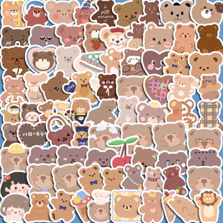 90 Pçs Bonito Kakani Adesivos Diy Computador Washi Scrapbooking Estudante Papelaria Artes Artesanato