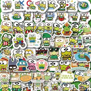 80 Pçs Bonito Sapo De Olhos Grandes Adesivos Diy Computador Washi Scrapbooking Estudante Papelaria Artes Artesanato