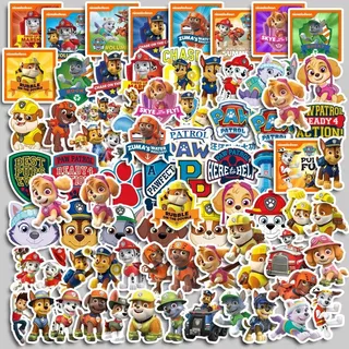 80 Pçs Bonito Patrulha Pata Adesivos Diy Computador Washi Scrapbooking Estudante Papelaria Artes Artesanato
