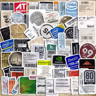 60 Pçs Retro Enrugado Bill Adesivos Diy Computador Washi Scrapbooking Estudante Papelaria Artes Artesanato