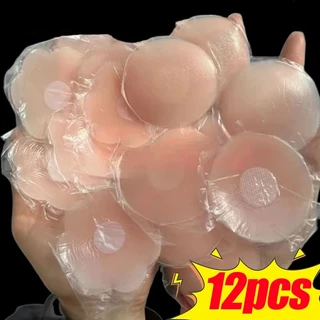 Capa De Mamilo De Silicone Adesivo Feminino Reutilizável Mama Petal Lift Up Soutien Pastéis Invisíveis Intimates