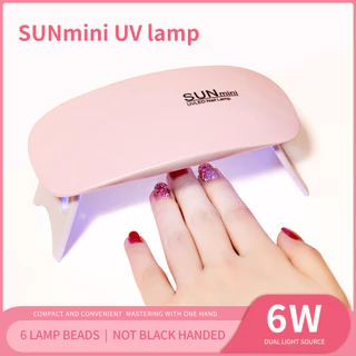 1pc Mini Mouse Pink 6W Lamp Secadora De Unhas UV/LED Lâmpada Portátil Micro USB Cabo De Carregamento Home Use Para Gel