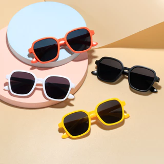 Óculos De Sol Para Crianças Meninos E Meninas Coreanos Da Moda Bebês Anti-UV