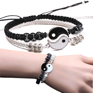 1 Pulseira PC Tai Chi Pulseira de Casal de Jóias de Tai Chi Pulseira Misteriosa de Feitiçaria Oriental
