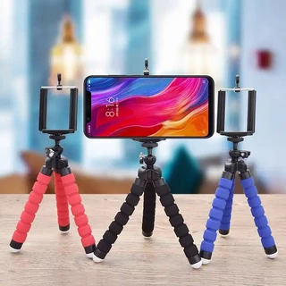 Transmissão Ao Vivo Fotografia Esponja Tripé Telefone Móvel universal Polvo Suporte Versátil Ferramenta selfie