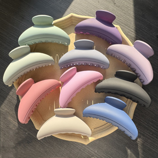 1 Clip de Garra de Plástico de Cor Sólida Tamanho Grande Clip de Garra de Plástico Fashion Retro Ladies Hair Clip Adequado para Banho de Cabelo Grosso Festa Uso de Acessórios de Cabelo