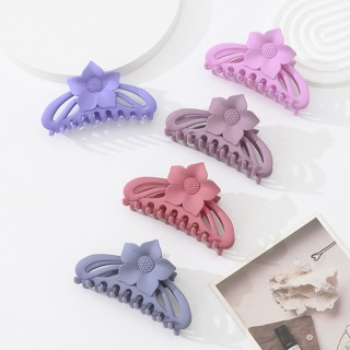 1 Clip de Garra de Garra de Plástico Flor de Plástico Tamanho Grande Clip de Garra de Plástico Doce Moda Elegante Clip de Garra de Senhora Adequado para Namoro Festa de Namoro Uso de Acessórios de Cabelo