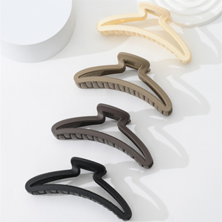 1 Clip Plástico em Forma de Garra de Peixe em Forma de Garra de Peixe Clip de Moda Única Elegante para Senhoras Clip de Cabelo Adequado para o Campus Casual Acessórios de Cabelo para Banho Doméstico
