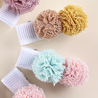 10Pcs Colorful Mixed Match Mini Mesh Ball Acessórios Básicos De Cabelo Para Crianças De Pequeno Porte