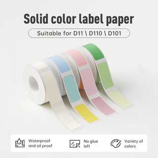Adesivo Impermeável De Papel De Etiqueta Colorida NIIMBOT D110/D11/D101