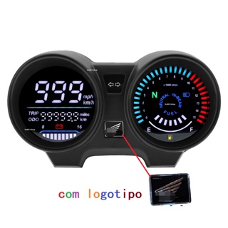 Painel Digital LED Eletrônico RPM De Motocicletas Velocímetro Para O Brasil Honda TITAN 150 CG150 Fan150