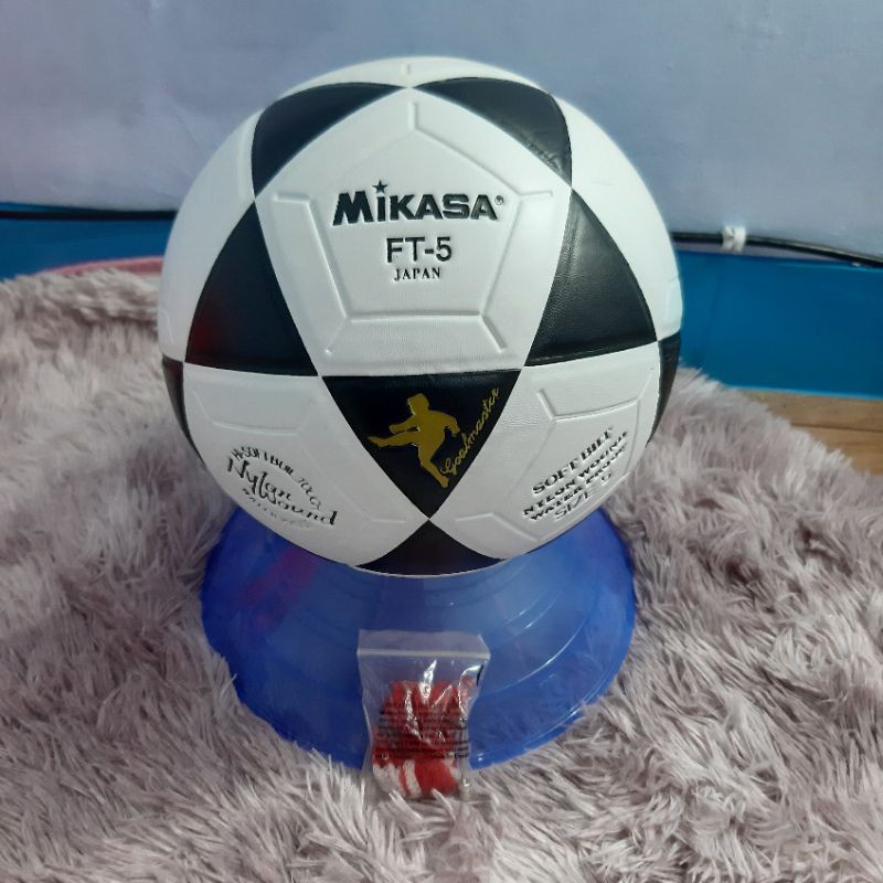 Mikasa Bola de futebol FT5 Goal Master (amarelo/preto, tamanho 5)