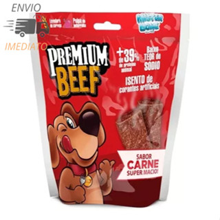 Bifinho Premium Beef Snack Petisco Adestramento 50g/Unidade, Kit com 5, Kit com 10 em Oferta na Shopee