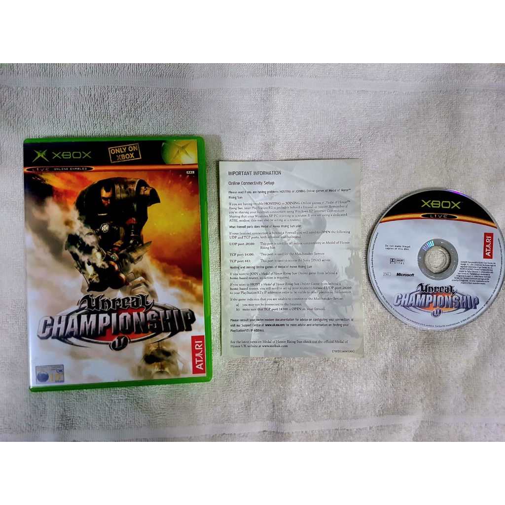 Jogo Unreal Championship - Xbox - Seminovo : : Games e Consoles