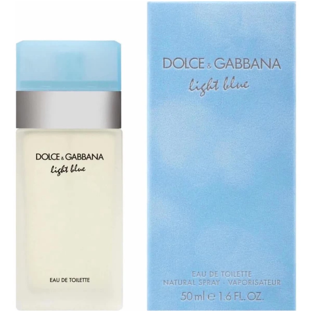 Perfume Dolce & Gabbana Light Blue Fem Edt 50ml Original! | Shopee Brasil