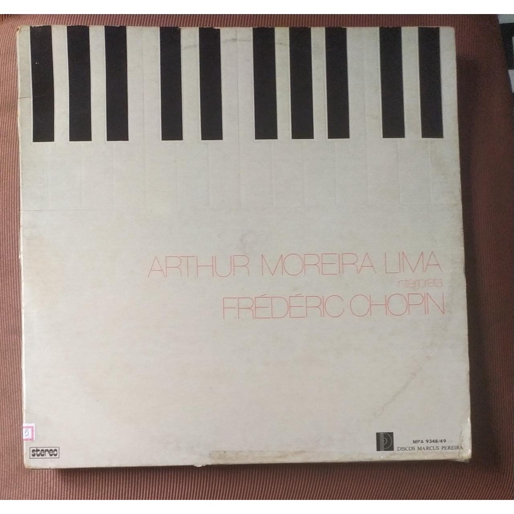 Lp Arthur Moreira Lima interpreta Frederic Chopin (2 Lps) | Shopee Brasil