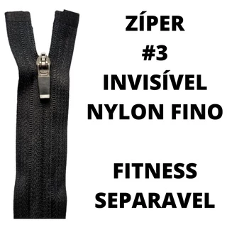 ZÍPER INVISÍVEL 70CM FINO #3 FITNESS SEPARÁVEL QUANTIDADES DENTRO DO ANUNCIO.