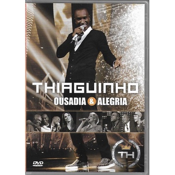 Dvd Thiaguinho Ousadia E Alegria | Shopee Brasil