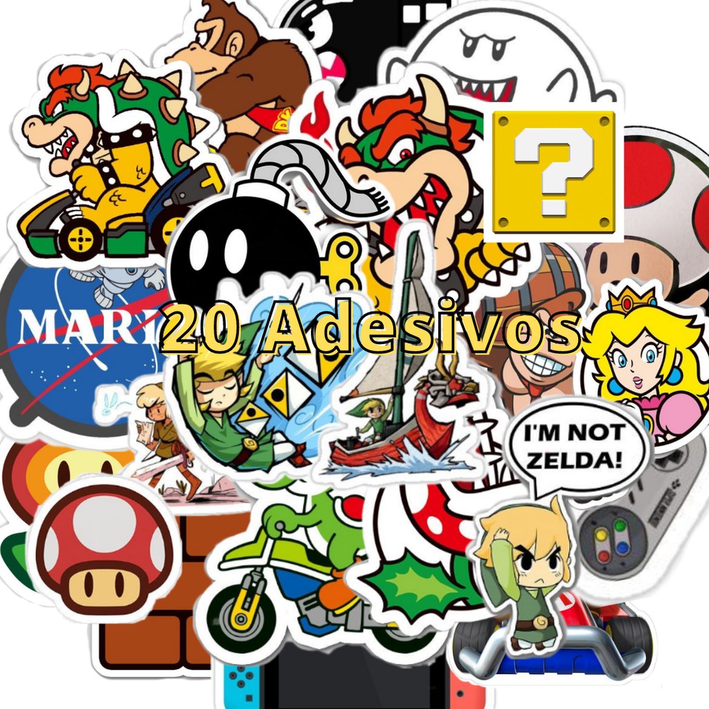 Adesivo de Parede - Não Entendo Ñ Intendo Nintendo