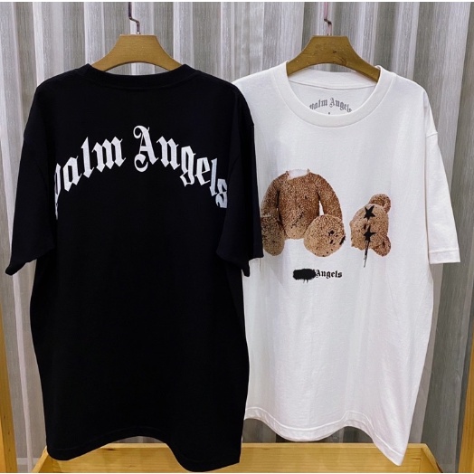 Palm Angels Camiseta Com Estampa De Urso - Farfetch