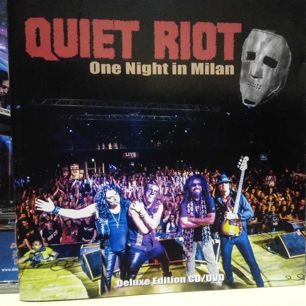 Cd Quiet Riot - One night in Milan (Cd e Dvd) | Shopee Brasil