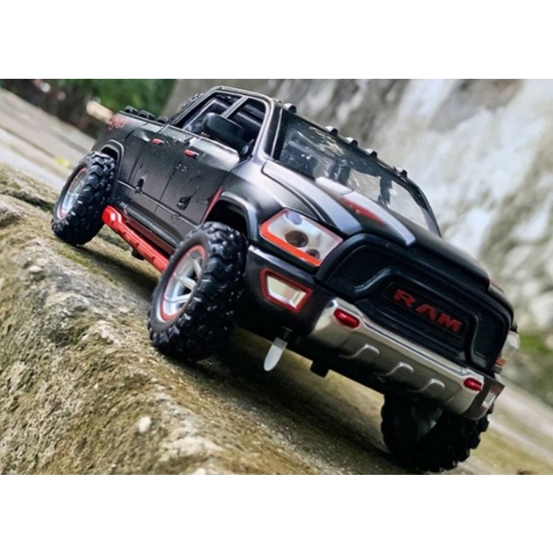 Camioneta Escala 1/32 Dodge Ram TRXPickup Metal e plástico Brinquedos ...