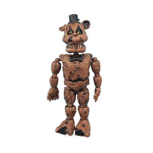 Lindo boneco Five Nights at Freddy animatronic Fnaf Nightmare Freddy 14cm