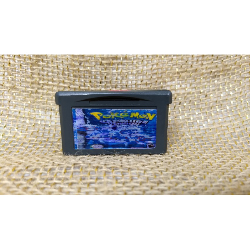 Cartucho Pokemon Sapphire Game Boy Advance Paralela --- Leia---
