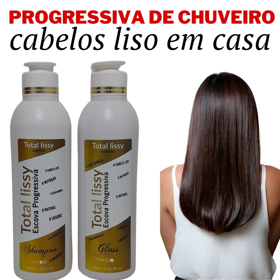 Kit De Escova Progressiva Definitiva Sem Formol Profissional | Shopee ...