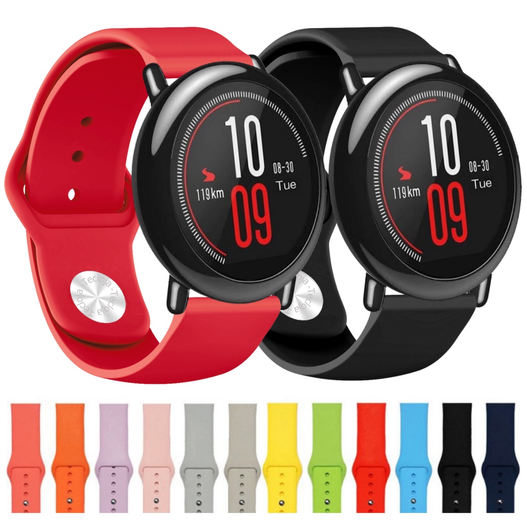 Pulseira Para Amazfit Pace Pulseira Silicone 22mm Para Smartwatch Amazfit Pace