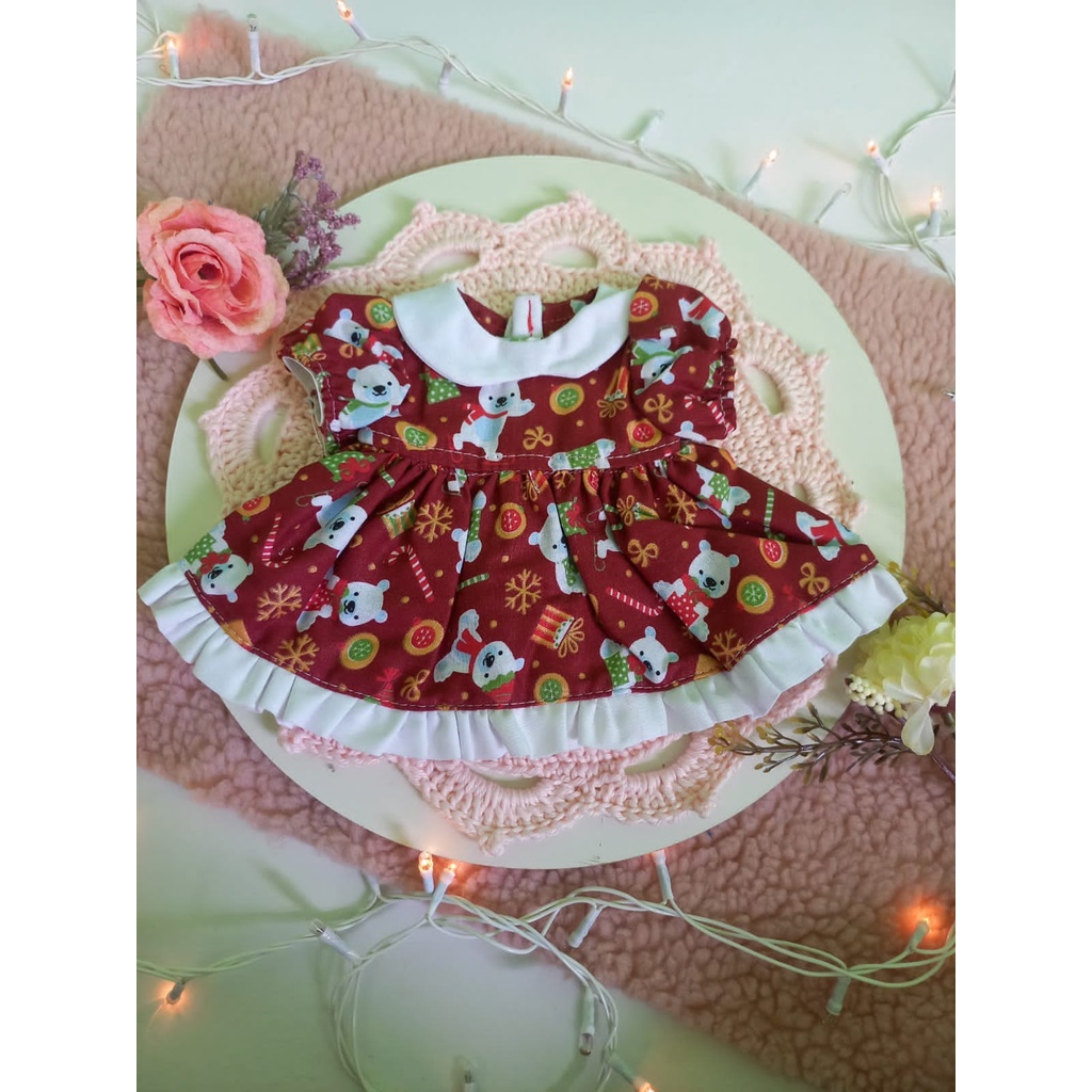 Vestido baby alive roupa de boneca baby alive Pink Floral