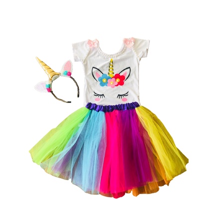 Saia de tule de clearance unicornio