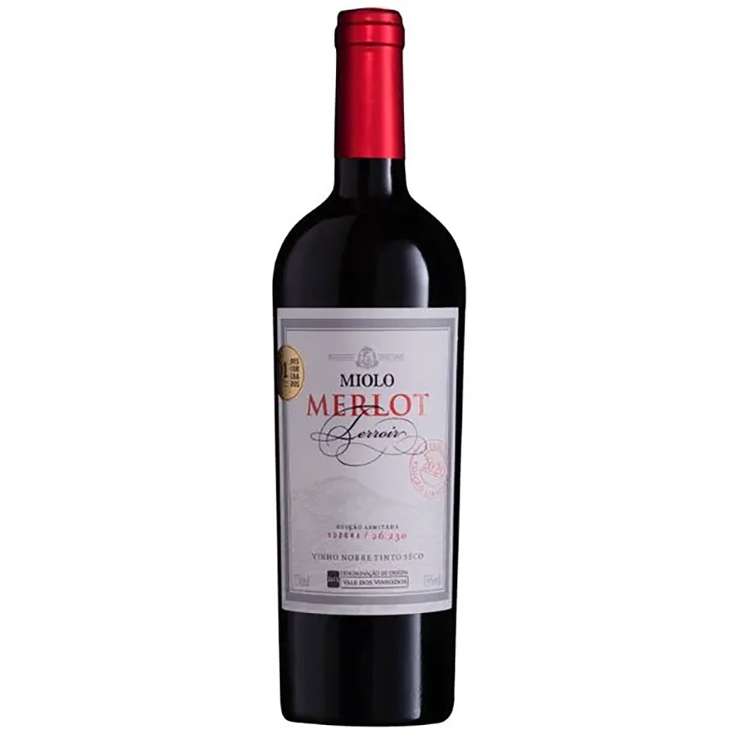 VINHO MIOLO TERROIR MERLOT TINTO SECO 750ML | Shopee Brasil