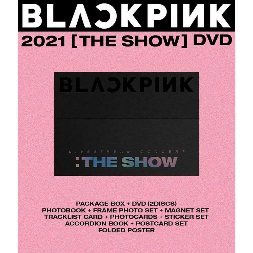 BLACKPINK 2021［THE SHOW］ DVD 特典付き Blackpink - 2021 (O Show) Dvd / Kit Video | Shopee Brasil