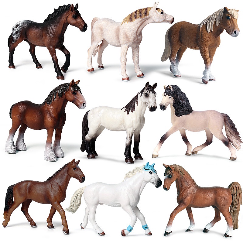 Cavalo Cowboy Brinquedo,Brinquedo modelo estático realista de equitação a  cavalo - Brinquedo educativo para montar a cavalo vaqueiro, presente de  natal, presente de aniversário para crianças, Febud