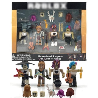 24pcs Roblox Blocos De Construção Figuras Brinquedos Acessórios