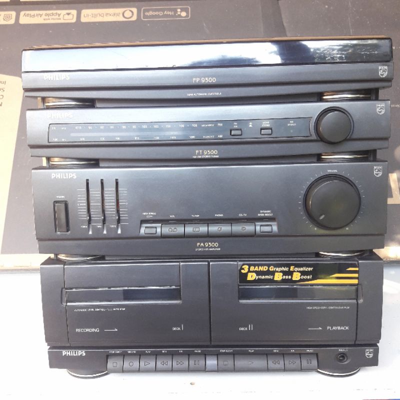 Som Philips AS 9300 - Toca Discos + Rádio + Auxiliar (dvd, cd, celular)ui